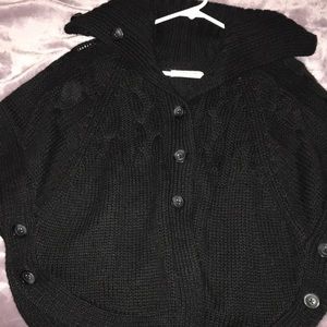 Old Navy Sweaters - Black Old Navy poncho/SALE Old Navy Sweaters - Black Old Navy poncho/SALE